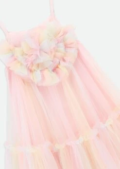 Rosheen Tulle Dress Rainbow -Angels Face Negozio Rosheen Dress Rainbow Detail