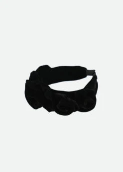 Rosie Alice Band Black -Angels Face Negozio Rosie Headband Black Side