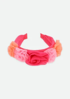 Rosie Tulle Aliceband Blooming Marvellous -Angels Face Negozio Rosie Headband Blooming Front2