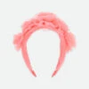 Rosie Tulle Aliceband Coral -Angels Face Negozio Rosie Headband Coral Front