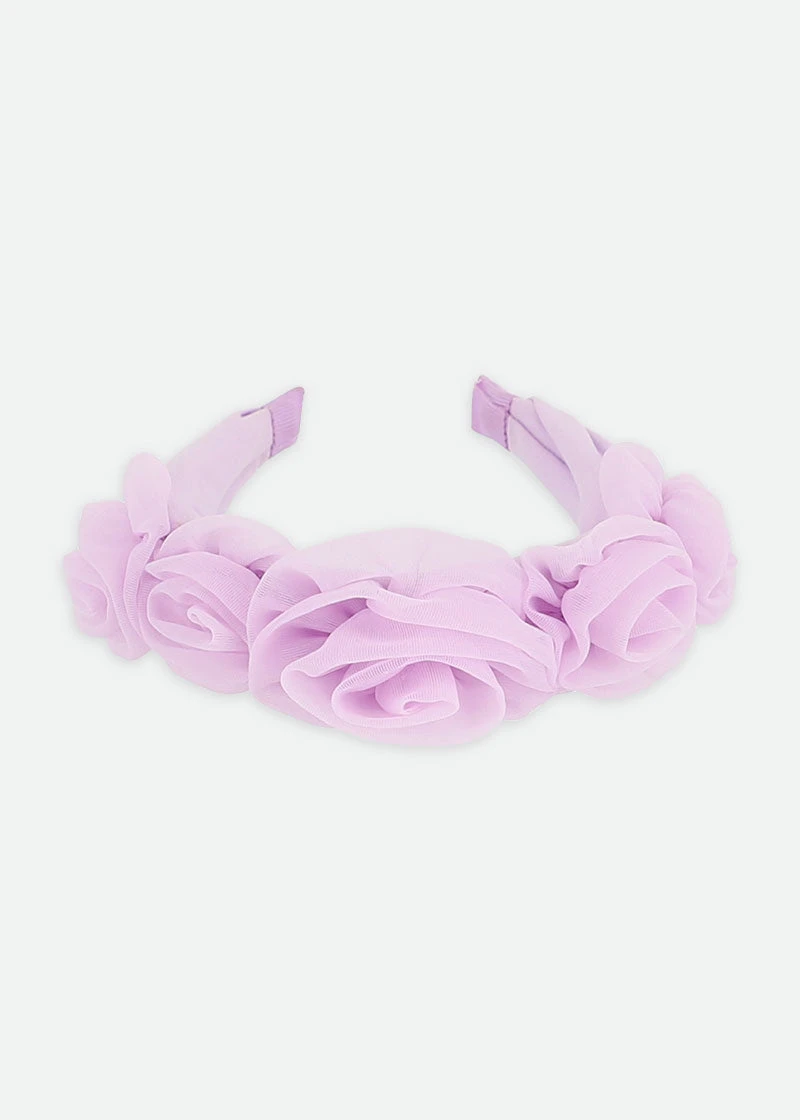 Rosie Tulle Aliceband Lilac 7 Rosie Tulle Aliceband Lilac - immagine 5