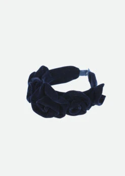 Rosie Alice Band Navy -Angels Face Negozio Rosie Headband Navy Side