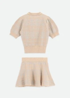 Rosina Knitted Co-ord Sand 11 Rosina Knitted Co-ord Sand -Angels Face Negozio Rosina Set Sand Back