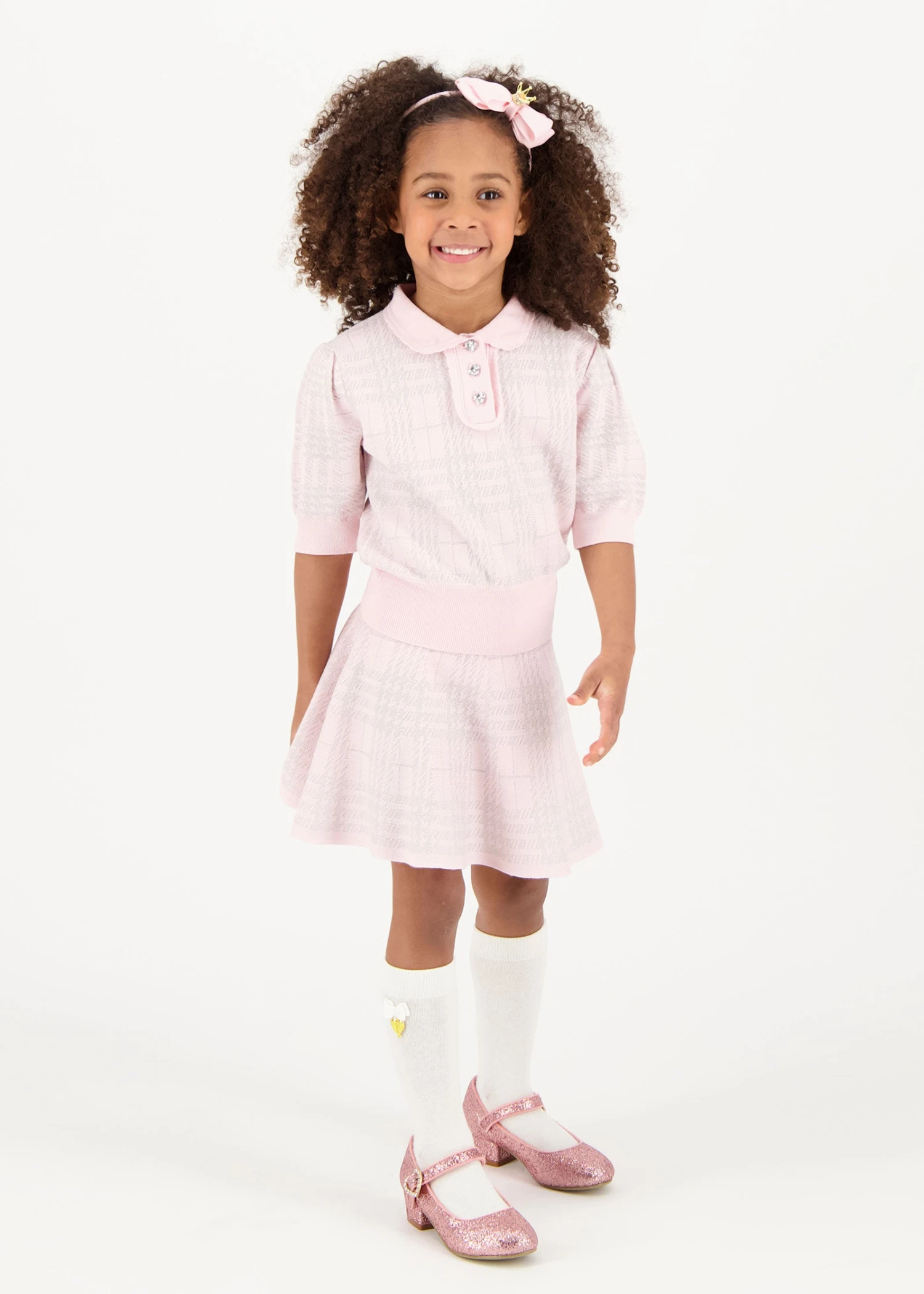 Rosina Knitted Co-ord Fairy Pink 4 Rosina Knitted Co-ord Fairy Pink - immagine 2