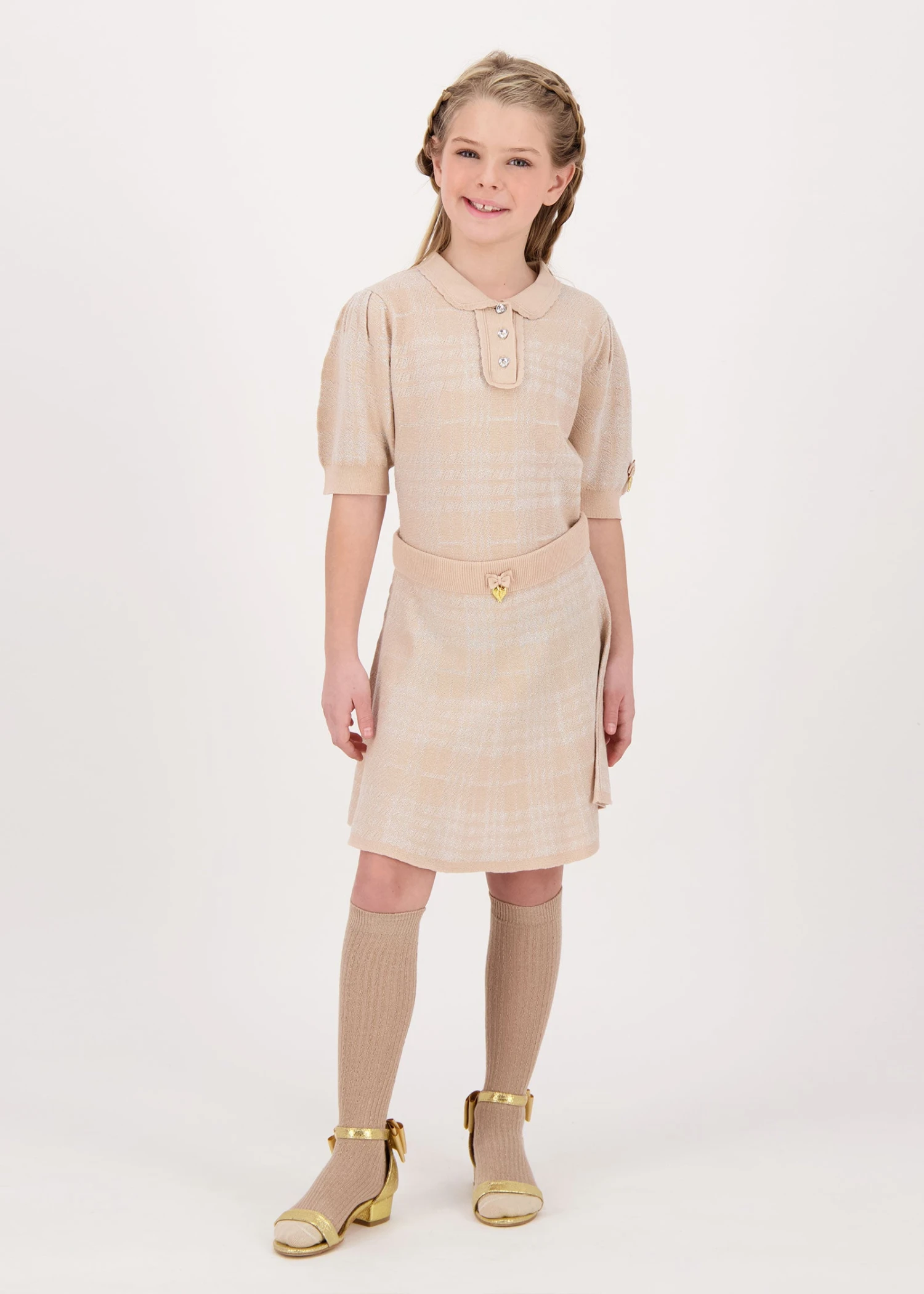 Rosina Knitted Co-ord Sand 4 Rosina Knitted Co-ord Sand - immagine 2