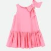 Roula Cotton Dress Begonia Pink -Angels Face Negozio Roula Dress Begonia Front