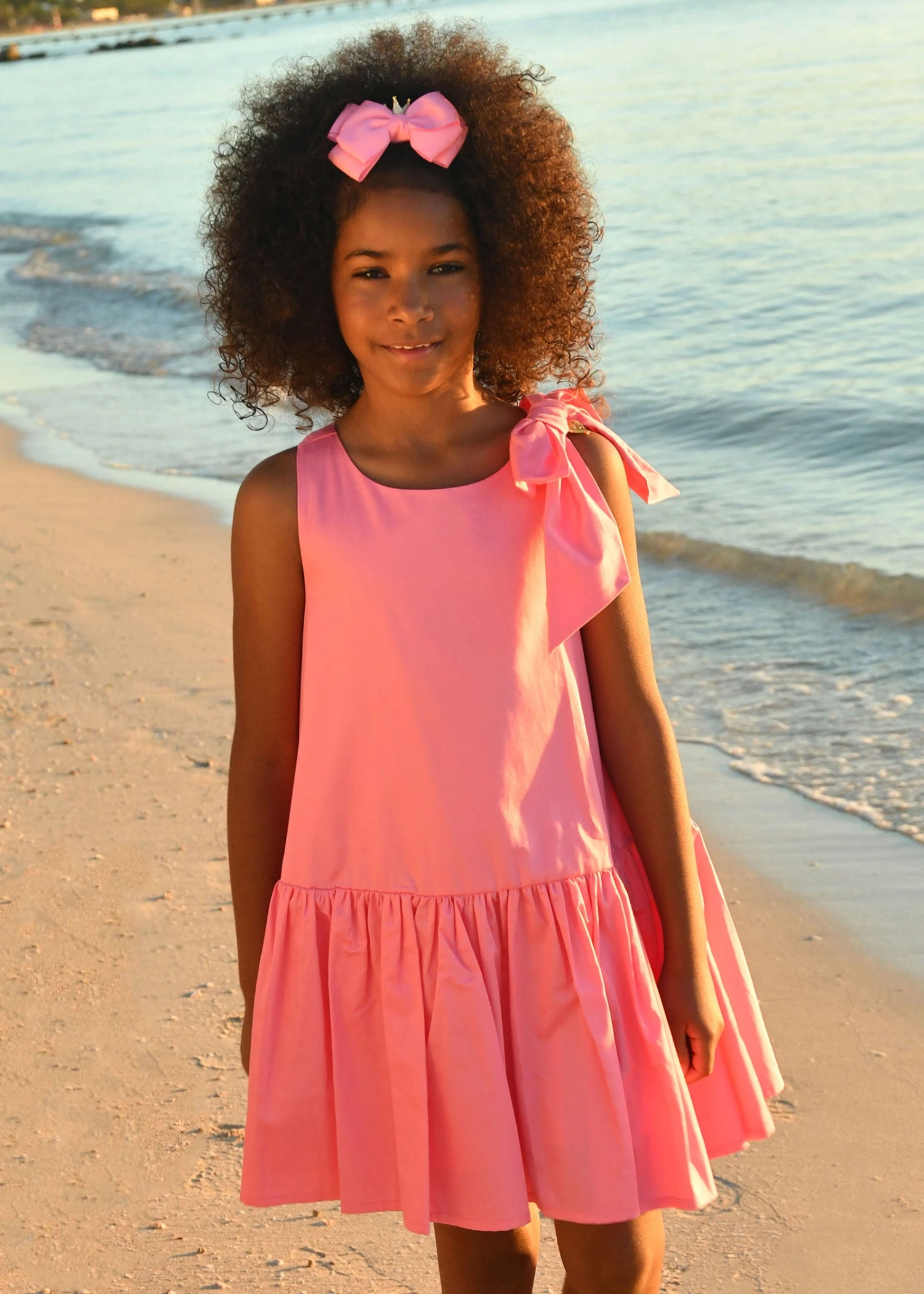 Roula Cotton Dress Begonia Pink 4 Roula Cotton Dress Begonia Pink - immagine 2