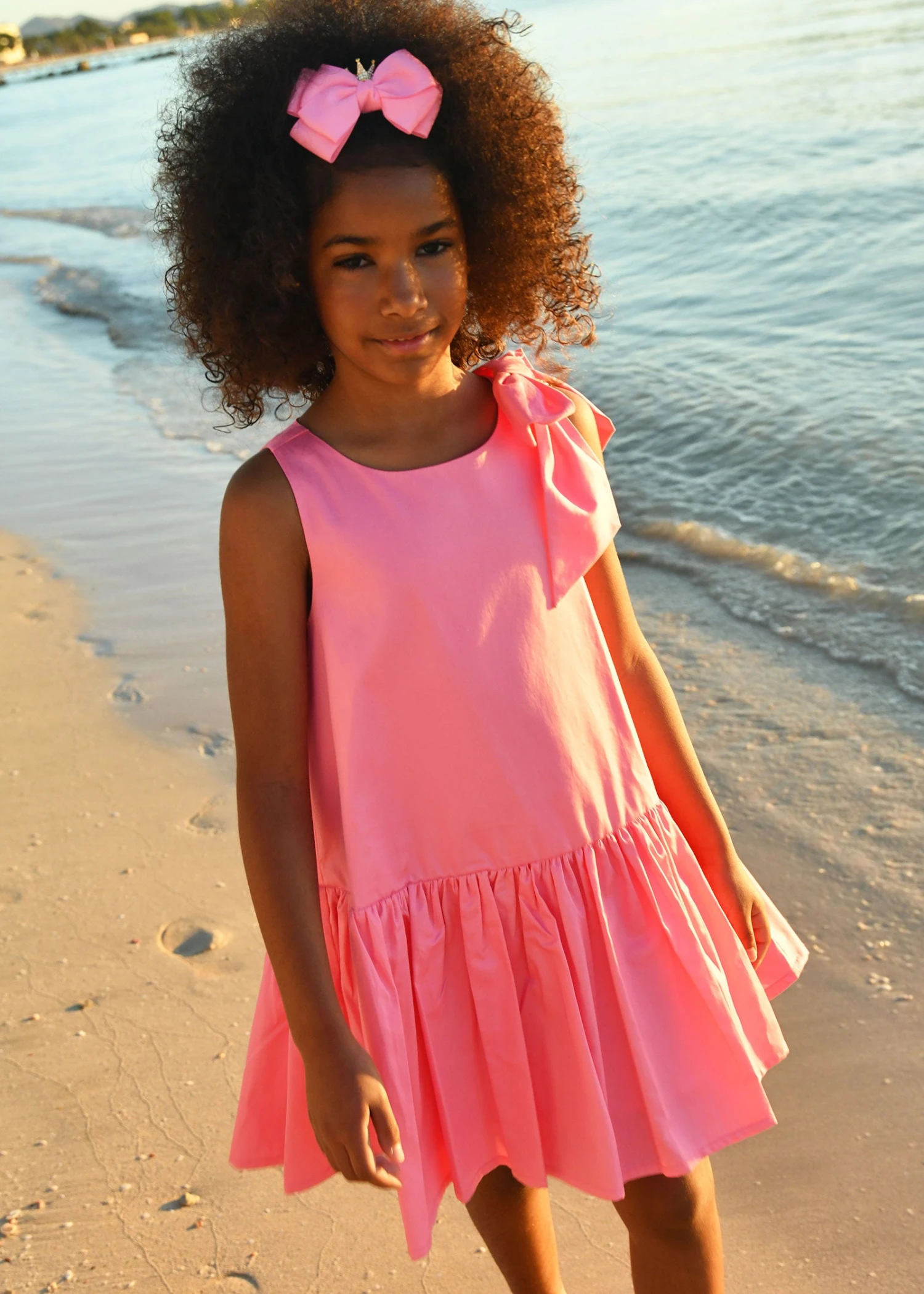 Roula Cotton Dress Begonia Pink 5 Roula Cotton Dress Begonia Pink - immagine 3