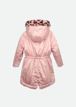 Roxanne Reversible Pink Coat Leopard 11 Roxanne Reversible Pink Coat Leopard -Angels Face Negozio Roxanne Coat Leopard 2