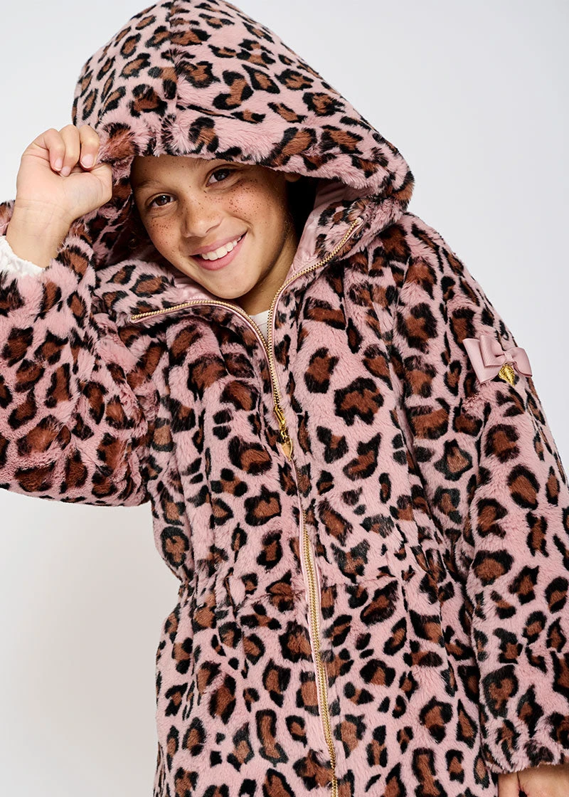 Roxanne Reversible Pink Coat Leopard 4 Roxanne Reversible Pink Coat Leopard - immagine 2