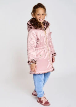 Roxanne Reversible Pink Coat Leopard 9 Roxanne Reversible Pink Coat Leopard -Angels Face Negozio Roxanne Coat Leopard 8