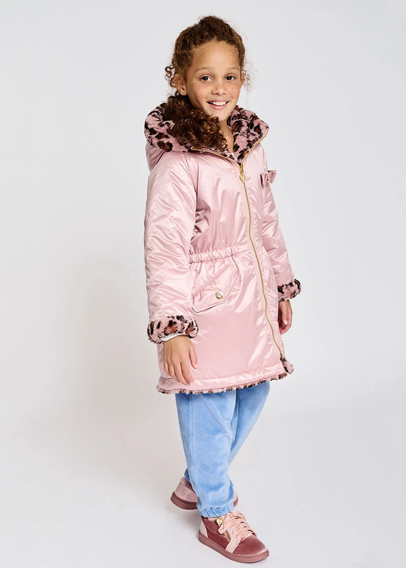 Roxanne Reversible Pink Coat Leopard 5 Roxanne Reversible Pink Coat Leopard - immagine 3