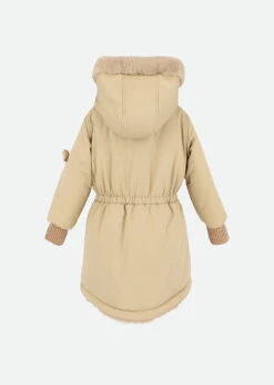 Roxy Reversible Coat Sand -Angels Face Negozio Roxy Reversible Coat Sand Back