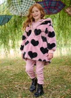 Roxy Reversible Coat Tea Rose -Angels Face Negozio Roxy Reversible Coat Tea Rose Campaign 2