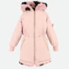 Roxy Reversible Coat Tea Rose -Angels Face Negozio Roxy Reversible Coat Tea Rose Front