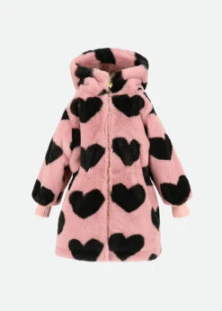 Roxy Reversible Coat Tea Rose -Angels Face Negozio Roxy Reversible Coat Tea Rose Front2