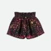 Ruthie Multi Leopard Shorts Black -Angels Face Negozio Ruthie Short Black Front