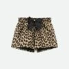 Ruthie Shorts Black Leopard -Angels Face Negozio Ruthie Short Leopard Front
