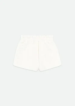 Ruthie Bow Jacquard Shorts Snowdrop -Angels Face Negozio Ruthie Short Snowdrop Back
