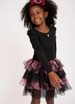 Sakura Kew Dress Black -Angels Face Negozio Sakura Kew Dress Black Campaign 1