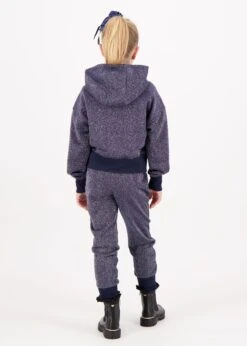 Samira Glitter Sweat Jogger Navy 10 Samira Glitter Sweat Jogger Navy -Angels Face Negozio Samira Jogger Navy Lifestyle 3