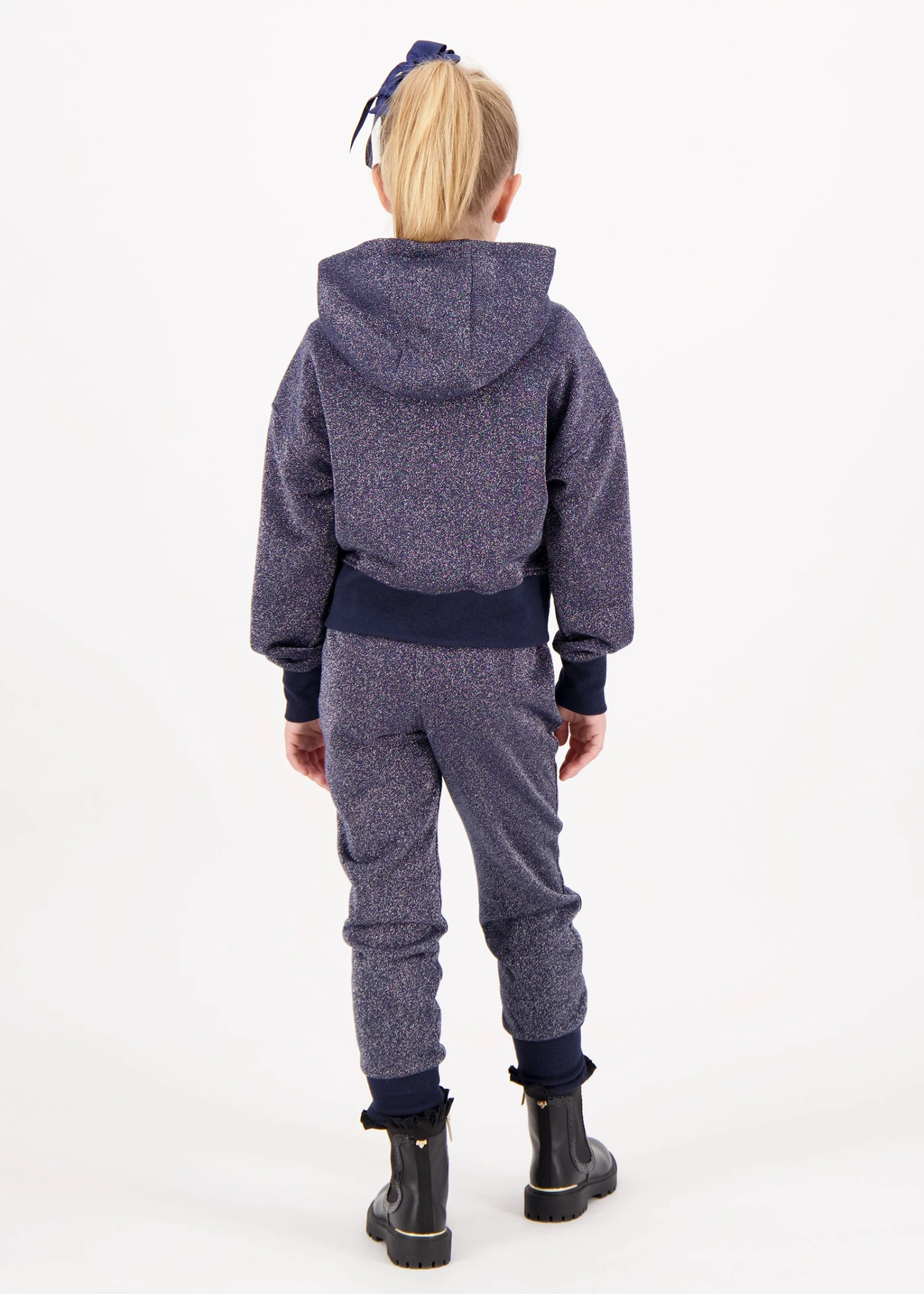 Samira Glitter Sweat Jogger Navy 6 Samira Glitter Sweat Jogger Navy - immagine 4