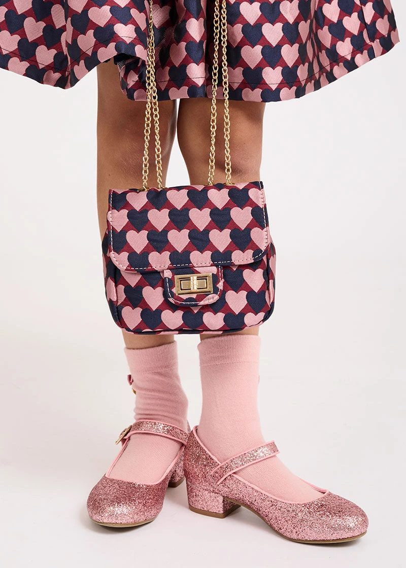 Sandra Bag Navy Hearts 4 Sandra Bag Navy Hearts - immagine 2