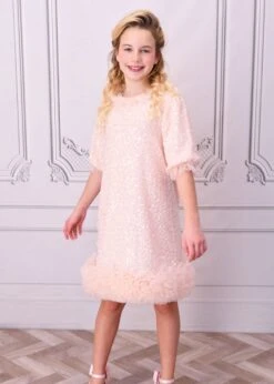 Sasha Sequin Dress Blush Pink 8 Sasha Sequin Dress Blush Pink -Angels Face Negozio Sasha Dress Blush Pink Lifestyle 4a9f6bc7 81f6 4def 98dc 0a947f1aa842