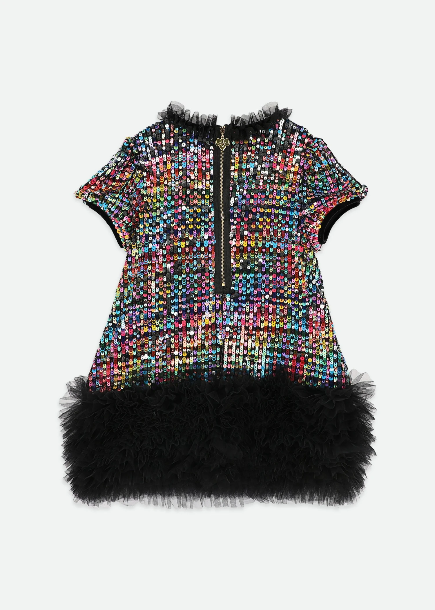 Shalini Sequin Dress Black Multi 7 Shalini Sequin Dress Black Multi - immagine 5