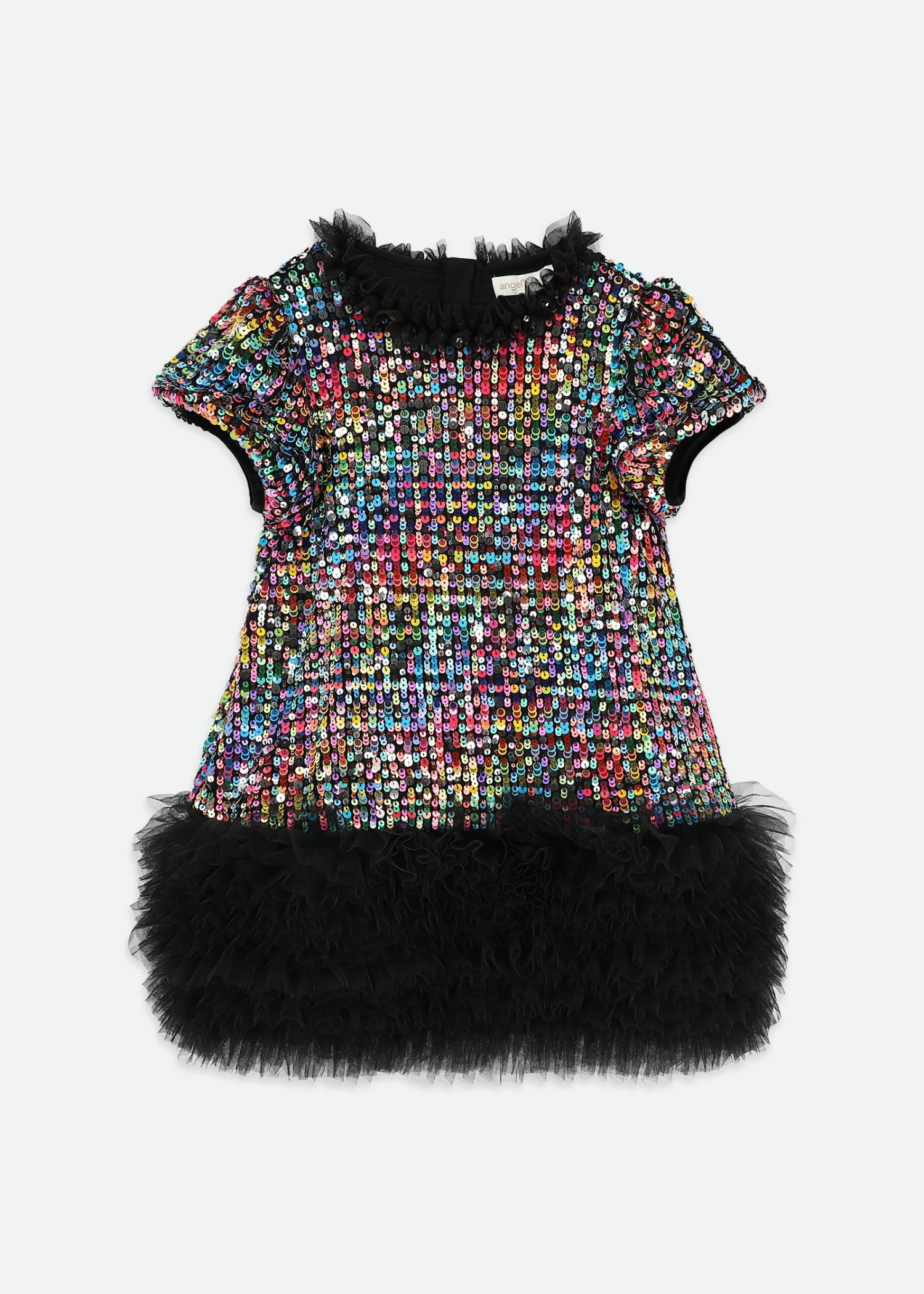 Shalini Sequin Dress Black Multi 3 Shalini Sequin Dress Black Multi