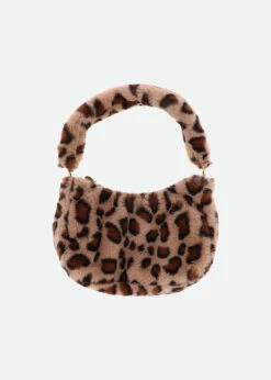 Simone Faux Fur Bag Leopard -Angels Face Negozio Simone Bag Leopard Back