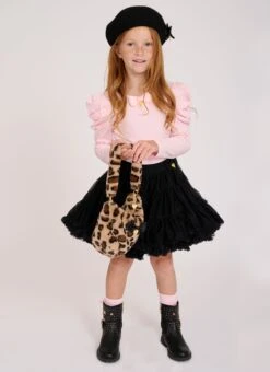 Simone Faux Fur Bag Leopard -Angels Face Negozio Simone Fur Bag Leopard Lifestyle