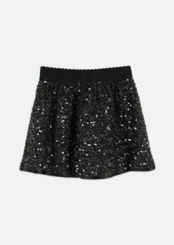 Sinead Sequin Skirt Black -Angels Face Negozio Sinead Skirt Black Back
