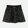 Sinead Sequin Skirt Black 2 Sinead Sequin Skirt Black -Angels Face Negozio Sinead Skirt Black Front