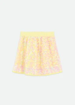 Sinead Sequin Skirt Sherbert Multi -Angels Face Negozio Sinead Skirt Sherbert Back