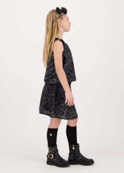 Sinead Sequin Skirt Black -Angels Face Negozio Sinead Skirt Black Lifestyle 1