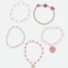 Smile Bracelet Set Lilac -Angels Face Negozio Smile Bracelet Lilac Set
