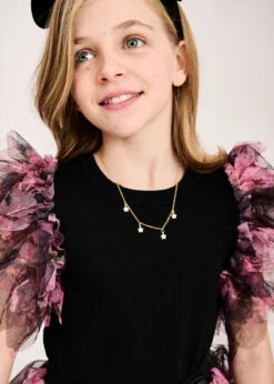 Star Necklace Gold -Angels Face Negozio Star Necklace Gold Lifestyle