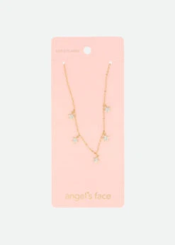 Star Necklace Gold -Angels Face Negozio Star Necklace Gold Fron2