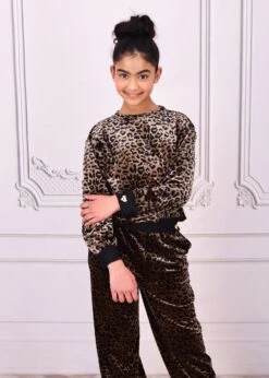 Teskey Leopard Top And Trouser Set Black -Angels Face Negozio Teskey Set Leopard Lifestyle 1 ea81a360 6d08 4673 aaf9 948132e45883