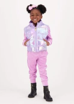 Tilda Iridescent Gilet Orchid Pink -Angels Face Negozio Tilda Gilet Orchid Pink Lifestyle 2
