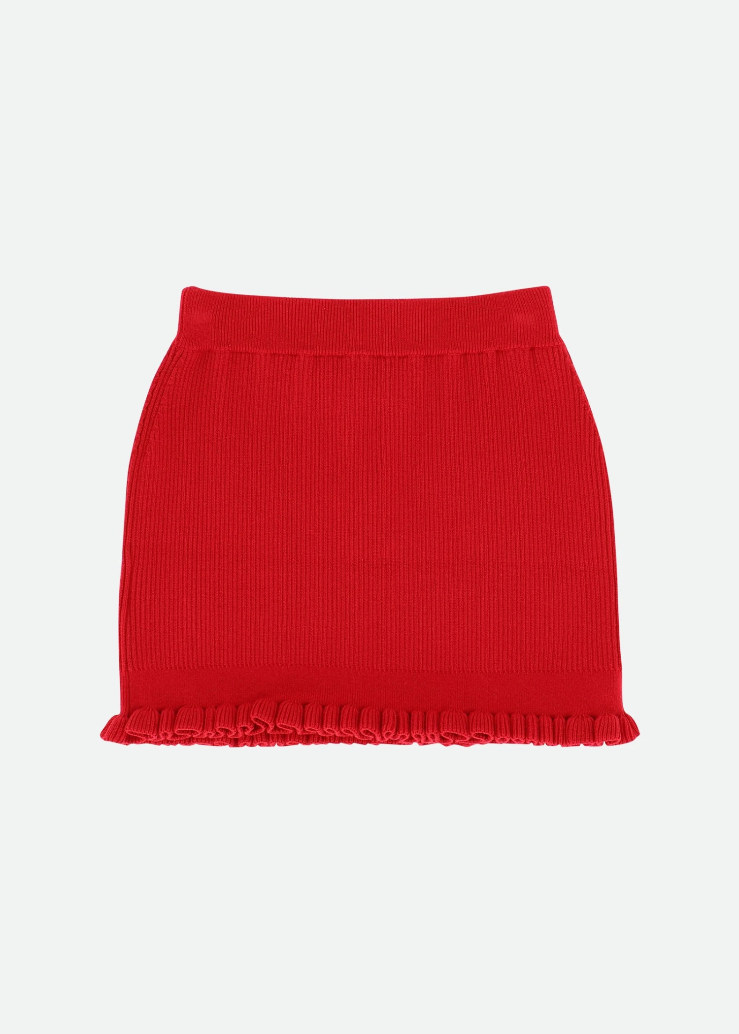 Troy Ribbed Skirt Red 7 Troy Ribbed Skirt Red - immagine 5