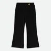 Tux Velvet Trim Trouser Black -Angels Face Negozio Tux Trouser Black Front