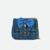Tweedy Bag Blue -Angels Face Negozio Tweedy Bag Blue Front