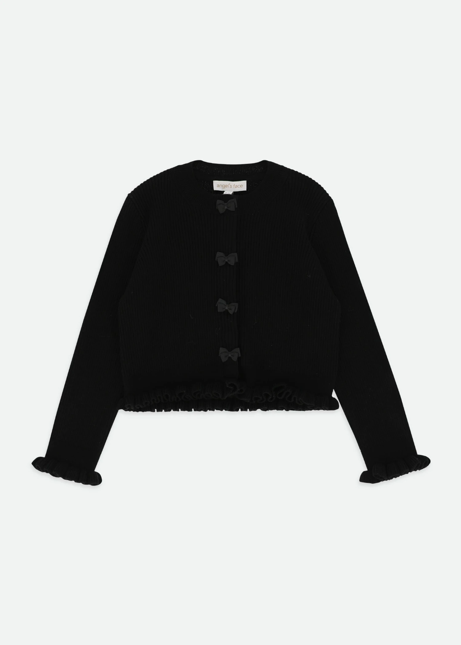 Tyler Ribbed Cardigan Black 3 Tyler Ribbed Cardigan Black