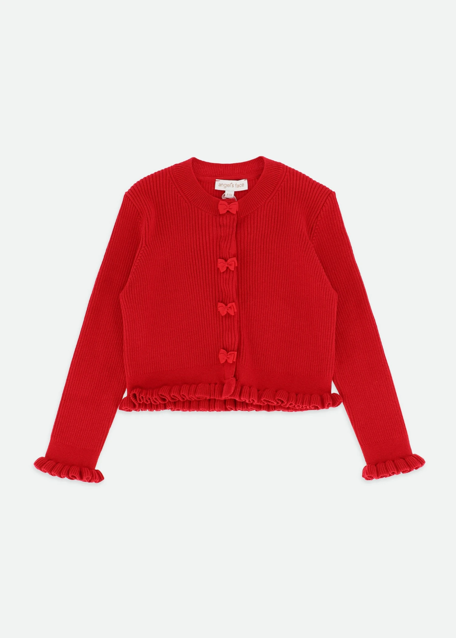 Tyler Ribbed Cardigan Red 3 Tyler Ribbed Cardigan Red