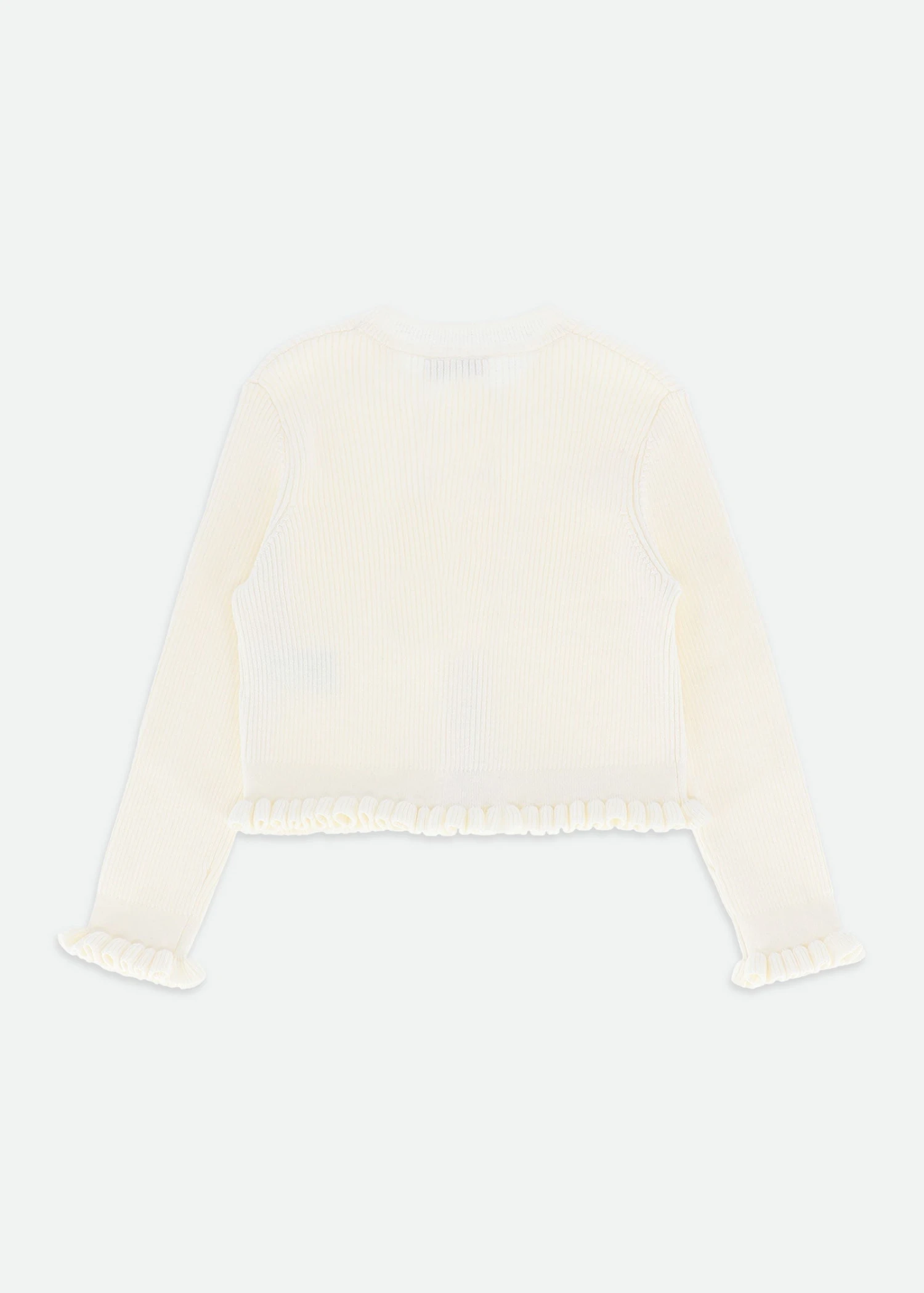 Tyler Ribbed Cardigan Vanilla 6 Tyler Ribbed Cardigan Vanilla - immagine 4