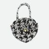 Valerie Houndstooth Jacquard Bag Black 1 Valerie Houndstooth Jacquard Bag Black -Angels Face Negozio Valerie Bag Black Top