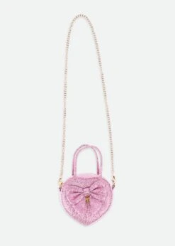 Valerie Metallic Jacquard Bag Orchid Pink -Angels Face Negozio Valerie Bag Pink Long