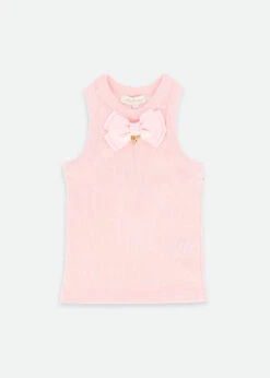 Virginia Vest Top Pale Pink